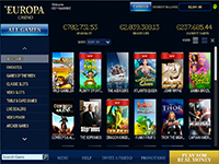 Обзор онлайн казино европа
